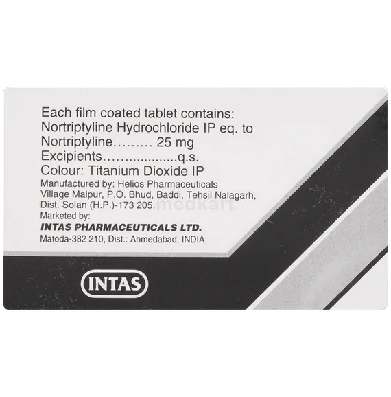 nortimer 25mg tablet 10's